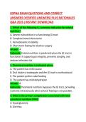  EDPNA Exam &ndash; Questions and Correct Answers
