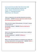 Issa Corrective Exercise 2026 &vert;&vert; Most Recent Exam 2026                 -2027 Actual Complete Real Exam Questions And                        Correct  Answers &lpar;Verified Answers&rpar; Already                              Graded  A&plus; &vert;&vert; Guaranteed Success&excl;&excl;        