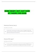 OPSEC BLOCK 1 QUESTIONS AND CORRECT ANSWERS