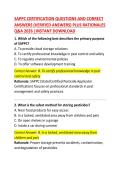 SAPPC Certification &ndash; Questions and Correct Answers