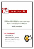 NSG 6440 Final Exam Practicum IV Family Health&colon; Primary Care &lpar;2026&sol;2027&rpar; &ndash; Actual Exam Questions & Answers &ndash; EBook PDF