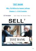 Sell &lpar;7th Edition&rpar; by Thomas N&period; Ingram & Raymond W&period; LaForge &ndash; Complete Test Bank for Chapters 1&ndash;10 PDF