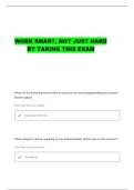 PCE EXAM QUESTIONS AND CORRECT ANSWERS