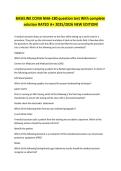 BASELINE CCMA NHA-180 question test With complete solution RATED A&plus; 2025&sol;2026 NEW EDITION&excl;