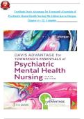 Davis Advantage for Townsend&rsquo;s Essentials of Psychiatric Mental Health Nursing &lpar;9th Edition&rpar; by Karyn Morgan &ndash; Complete Test Bank for Chapters 1&ndash;32 PDF