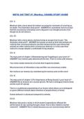 MKTG 445 TEST &num;1 &lpar;Wardley&comma; CSUSM&rpar; STUDY GUIDE