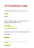 PNH 301 &ndash; 2026&sol;2027 Final Certification Exam with Actual Questions and Verified Correct Answers