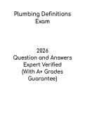Plumbing Definitions &vert; Glossary and Study Guide PDF