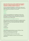 2026 NURS 3365 EXAM 2 LATEST VERSION&vert;UNIVERSITY  OF TEXAS AT ARLINGTON&vert;QUESTIONS AND CORRECT  VERIFIED ANSWERS&vert;ALREADY GRADED A&plus;