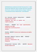 NUR2459 Mental and Behavioral Health Nursing Exam 2 &vert;&vert; Most  Recent Exam 2026-2027 Actual Complete Real Exam Questions  And Correct  Answers &lpar;Verified Answers&rpar; Already  Graded A&plus;             &vert;&vert; Guaranteed Success&excl;&excl; Newest Exam &vert; Just Released&excl;&excl;