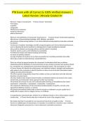 PTK Exam with all Correct & 100&percnt; Verified Answers &vert;Latest Version &vert;Already Graded A&plus;