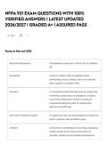 NFPA 921 EXAM QUESTIONS WITH 100&percnt; VERIFIED ANSWERS &vert; LATEST UPDATED 2026&sol;2027 &vert; GRADED A&plus; &vert; ASSURED PASS