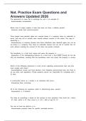 Nat&period; Practice Exam Questions and Answers Updated 2026
