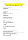 ICC General Requirements Exam with all Correct & 100&percnt; Verified Answers &vert;Guaranteed to Pass