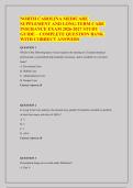 North Carolina Medicare Supplement and Long-Term Care Insurance Exam 2026-2027 Study Guide &vert; Complete Question Bank With Correct Answers
