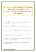 OACIQ CERTIFICATION EXAMINATION PREPARATION GUIDE EXAM QUESTIONS AND ANSWERS 100&percnt; PASS 2026 EDITION