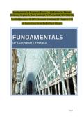 Fundamentals of Corporate Finance&comma; 11th Edition &ndash; Student-Friendly Exam Prep Guide &vert; Complete Practice Question Bank with Step-by-Step Solutions for Effective Assessment and Finance Exam Success