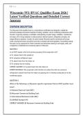 Wisconsin &lpar;WI&rpar; HVAC Qualifier Exam 2026 &vert;  Latest Verified Questions and Detailed Correct Answers