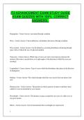 IT2 ADVANCEMENT EXAM STUDY GUIDE EXAM QUIZZES WITH 100&percnt;  CORRECT ANSWERS &period;