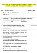 TCOLE 1080 Telecommunications Course &ndash; Certification Exam Practice Questions with Verified Answers &ndash; Latest 2026&sol;2027 Exam Preparation Guide