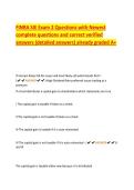 FINRA SIE Exam 2 Questions with Newest  complete questions and correct verified  answers &lpar;detailed answers&rpar; already graded A&plus; 
