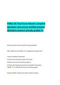 FINRA SIE Final Exam Newest complete  questions and correct verified answers  &lpar;detailed answers&rpar; already graded A&plus; 