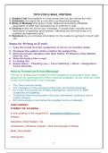  Formal E-mail Etiquette and Formatting Standards 