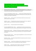 Hospitality Human Resources Management and Supervision Final Exam Fully Solved&period;