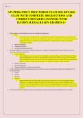 ATI PEDIATRIC PROCTORED EXAM BUNDLE 2026-2027 EVERYTHING ON ATI PEDIATRICS INCLUDING NCLEX 300&plus; QUESTIONS AND CORRECT ANSWERS&lpar;BEST DOCUMENT FOR ATI PEDS&rpar;AGRADE&vert;BRAND NEW VERSION&excl;