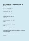NUR 301 Final Exam &ndash; Comprehensive Review and Practice Questions