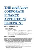 2026&sol;2027 Elite Corporate Finance Test Bank &vert; Berk & DeMarzo &vert; IFRS 18&comma; Valuation & M&A