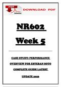 STUDY&vert;BUNDLE&colon; NR602 STUDY GUIDE 2026