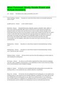 Mine Foreman Study Guide Exam and Actual Answers&period;