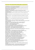 NURS 419 EXAM 2 STUDY GUIDE QUESTIONS ANSWERED CORRECTLY LATEST UPDATE 2026