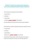 NUR-631 Final Exam Newest 2026 Questions  and Correct Detailed Answers Already Graded A&plus; 