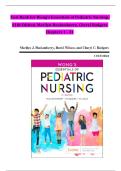 TEST BANK &ndash; Wong&rsquo;s Essentials of Pediatric Nursing 11th Edition &lpar;Hockenberry & Rodgers&rpar; &vert; Chapters 1&ndash;31 &vert; Complete Study Questions