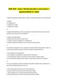 NUR 3225 - Exam 2 Review Questions and answers &vert; Updated RATED A&plus; &vert;2026