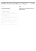 NSG 3105 Nursing - Midterm 2 Review&colon; Spinal Cord Injury Management and Acute Kidney Injury