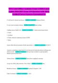 NYS Court Officer Academy Exam 1 &lpar;2026&rpar; Latest Update 2026-2027 Exam 110 Questions with 100&percnt; Verified Correct Answers Guaranteed A&plus;