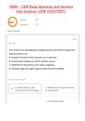 IAEM - CEM Exam Questions and Answers with Solutions 100- UPDATED&excl;&excl;&excl;&period;