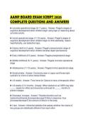 AANP BOARD EXAM SCRIPT 2026 COMPLETE QUESTIONS AND ANSWERS