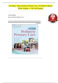 Burns Pediatric Primary Care Test Bank PDF &vert; Verified Questions & Rationales