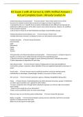 ICC Exam 2 with all Correct & 100&percnt; Verified Answers &vert;Actual Complete Exam &vert;Already Graded A&plus;