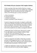 HCD Module B Practice Questions With Complete Solutions