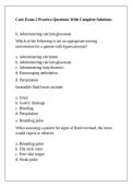 Care Exam 2 Practice Questions With Complete Solutions