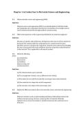 Test Bank Chapter 1&colon; Introduction to Materials Science & Engineering &ndash; Exam Questions & Verified Answers