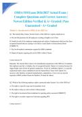 OSHA 510 Exam 2026&sol;2027 Actual Exam &vert; Complete Questions and Correct Answers &vert; Newest Edition Verified & A&plus; Graded &vert; Pass Guaranteed - A&plus; Graded