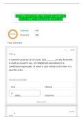 WGU C170 BASIC SQL EXAM WITH 100&percnt; CORRECT AND VERIFIED ANSWERS 2026 - 2027