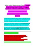 Relationship Management Complete Exam Study Guide 2026&sol;2027 &vert; Questions & Verified Answers &vert; Guaranteed Pass Latest Version