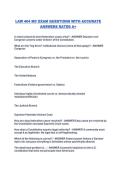 LAW 404 MC EXAM QUESTIONS WITH ACCURATE ANSWERS RATED A&plus;